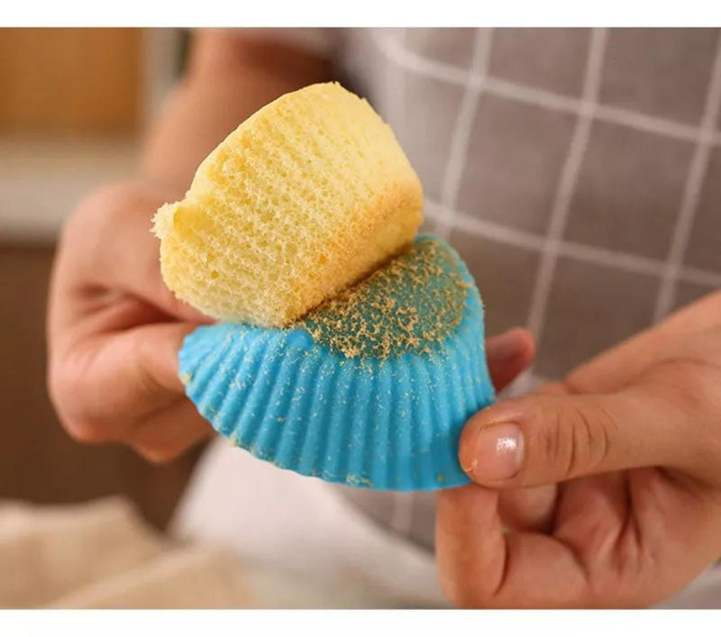 Molde Cupcakes, Muffins, Freidora, Horn 6 Unidades